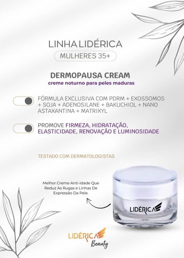 Creme Facial Firmador e antissinais Lidérica 35+ - Imagem 6